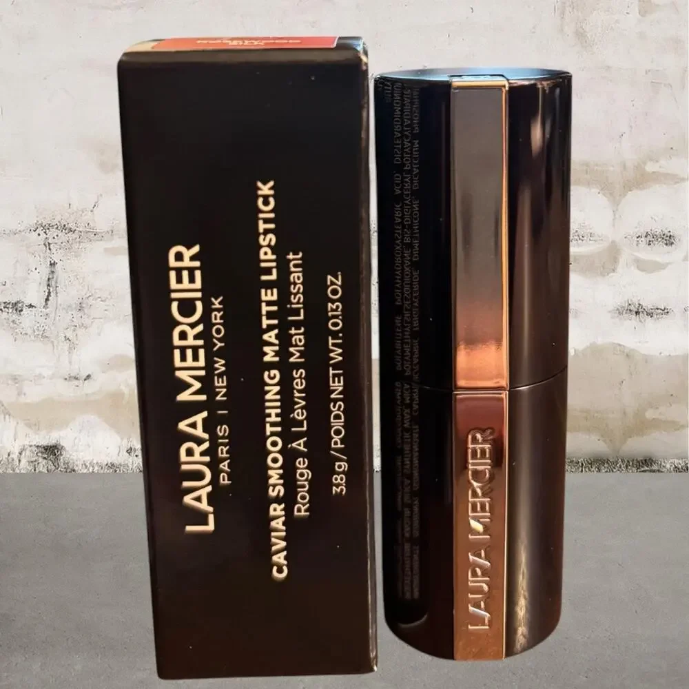 Laura Mercier $46 Caviar Smoothing Matte Lipstick in Rosewood Silk NIB